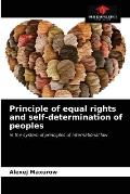 Principle of equal rights and self-determination of peoples