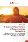 Organisations paysannes et financement de l'agriculture