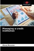Managing a credit institution