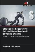 Strategie di gestione del debito a livello di governo statale