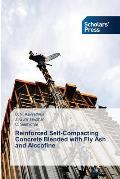 Reinforced Self-Compacting Concrete Blended with Fly Ash and Alccofine