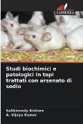 Studi biochimici e patologici in topi trattati con arsenato di sodio