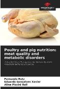 Poultry and pig nutrition: meat quality and metabolic disorders