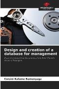Design and creation of a database for management