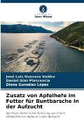 Zusatz von Apfelhefe im Futter f?r Buntbarsche in der Aufzucht