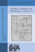 Studies in History and Philosophy of Science I