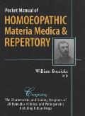 Pocket Manual Homoeopathic Materia Medica & Repertory
