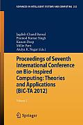 Proceedings of Seventh International Conference on Bio-Inspired Computing: Theories and Applications (Bic-Ta 2012): Volume 2