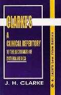 Clinical Repertory To The Dictionary Of Materi