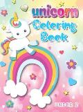 Unicorn Coloring Book Under 2: Unlock Your Child's Imagination with Over 100 Enchanting Unicorn Coloring Pages - Perfect Gift for Boys and Girls