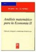 Analisis Matematico Para La Economia II