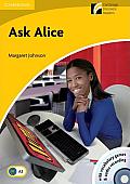Ask Alice Level 2 Elementary/Lower-Intermediate /Audio CD [With CDROM]