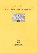 A World Government?