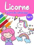 Livre de coloriage magique de licorne pour filles 1+: Livre de coloriage de licorne avec de jolies licornes et arc-en-ciel, princesse et mignon b?b? l