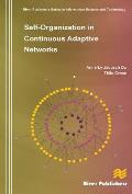 Self-Organization in Continuous Adaptive Networks