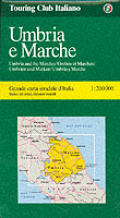 Umbria E Marche Map