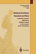 Rational Continua, Classical and New: A Collection of Papers Dedicated to Gianfranco Capriz on the Occasion of His 75th Birthday