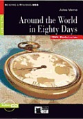 Around the World in Eighty Days [With CDROM and Free Web Activities]