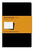Moleskine Ruled Cahier Large Black Set of 3