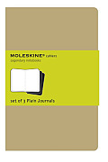 Moleskine Plain Cahier XL Kraft Set of 3