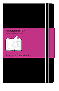 Moleskine Art Plus Storyboard Notebook, Pocket, Black, Hard Cover (3.5 X 5.5)