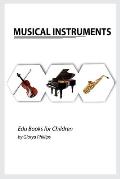 Musical Instruments: Musical instruments flash cards book for baby, music instruments book for children, Montessori book, kids books, toddl