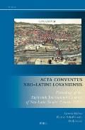 ACTA Conventus Neo-Latini Lovaniensis: Proceedings of the Eighteenth International Congress of Neo-Latin Studies (Leuven 2022)