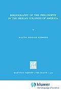 Bibliography of the Philosophy in the Iberian Colonies of America