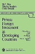 Private Foreign Investment in Developing Countries: A Quantitative Study on the Evaluation of the Macro-Economic Effects