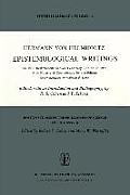 Epistemological Writings: The Paul Hertz/Moritz Schlick Centenary Edition of 1921, with Notes and Commentary by the Editors