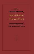 Hegel's Philosophy of Subjective Spirit: Volume 3 Phenomenology and Psychology