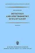 Detection and Spectrometry of Faint Light