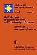 Photochemical, Photoelectrochemical and Photobiological Processes, Vol.1