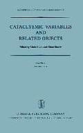 Cataclysmic Variables and Related Objects: Proceedings of the 72nd Colloquium of the International Astronomical Union Held in Haifa, Israel, August 9-