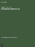 Modern French CE: The Neuter Pronoun in Adjectival Predication