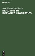 Readings in Romance Linguistics