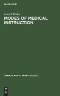 Modes of Medical Instruction