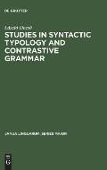 Studies in Syntactic Typology and Contrastive Grammar
