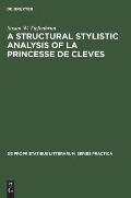 A Structural Stylistic Analysis of La Princesse de Cleves
