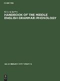 Handbook of the Middle English Grammar: Phonology