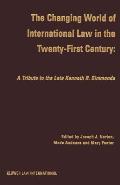 The Changing World Of International Law In The Twenty-First