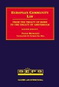 European Community Law, Second Edition, From the Treaty of Rome to the Treaty of Amsterdam