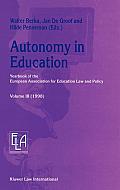 Autonomy in Education