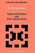Exponential Sums and Their Applications