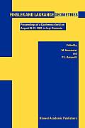 Finsler and Lagrange Geometries: Proceedings of a Conference Held on August 26-31, Iaşi, Romania