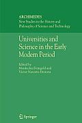 Universities and Science in the Early Modern Period