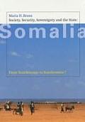 Society Security Sovereignty & the State in Somalia From Statelessness to Statelessness