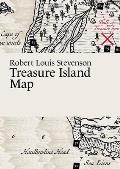 Robert Louis Stevenson: Treasure Island Map