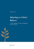 Behaving as a Christ-Believer: A Cognitive Perspective on Identity and Behavior Norms in Ephesians