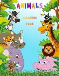 Animals Coloring Book: Activity Book for Kids